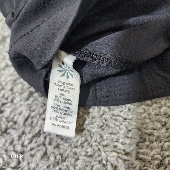 Athleta Trekkie Skort‎ 2.0 Smoke Gray Women's Size 4 Pockets Athletic Lined - Picture 7 of 11